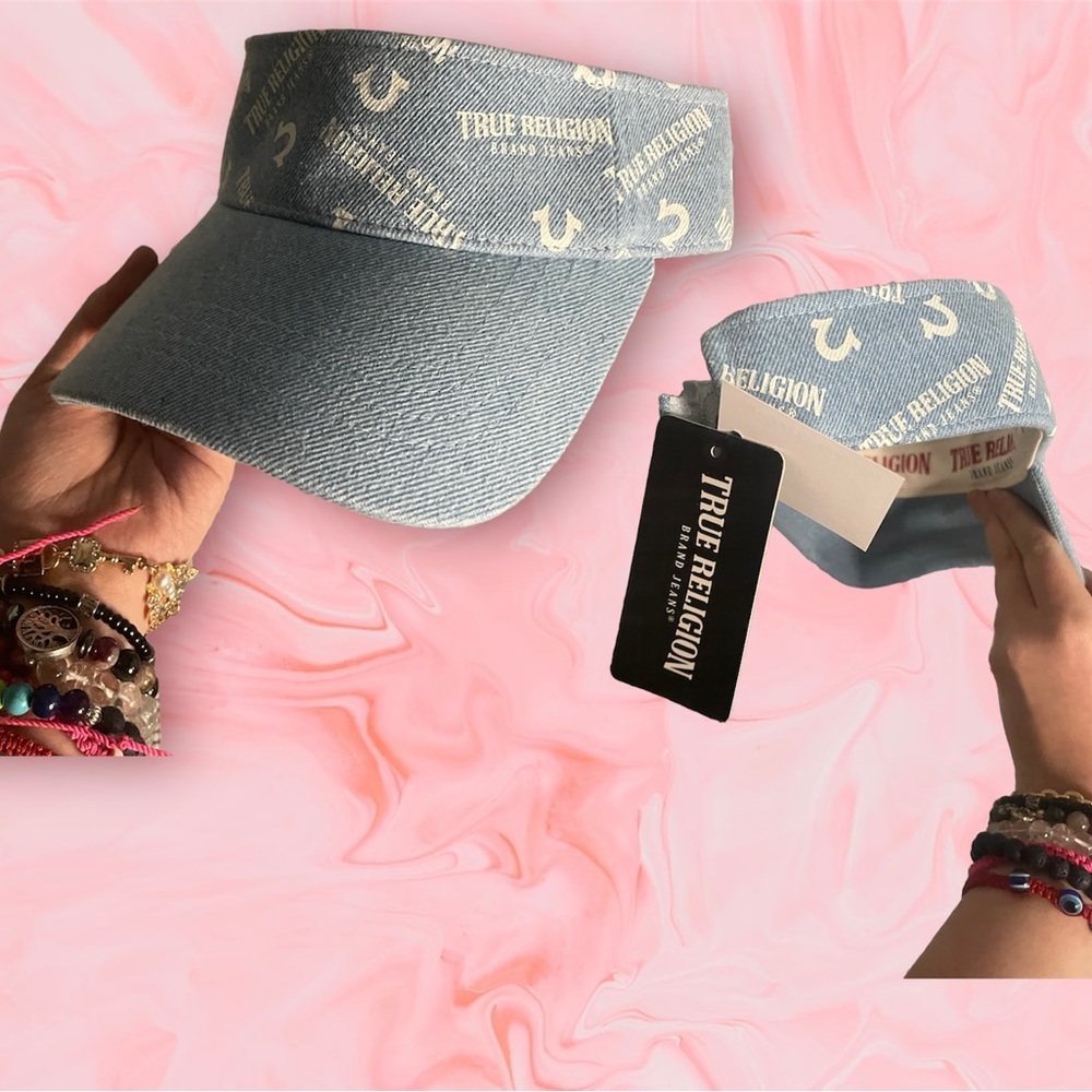 BRAND NEW, Jean true religion visor hat.